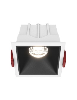 Maytoni Alfa LED Podtynkowa LED 10W 500lm 4000K Biały, Czarny DL043-01-10W4K-D-SQ-WB