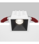 LED flush-mounted lamps - Maytoni Alfa LED Flush Mount 10W 500lm 4000K White, Black DL043-01-10W4K-D-SQ-WB - product 5