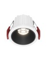 Maytoni Alfa LED Podtynkowa LED 10W 500lm 4000K Biały, Czarny DL043-01-10W4K-RD-WB