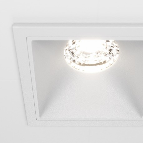 Maytoni Alfa LED Podtynkowa LED 10W 550lm 4000K Biały DL043-01-10W4K-SQ-W