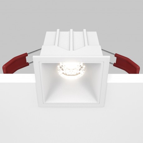 Maytoni Alfa LED Podtynkowa LED 10W 550lm 4000K Biały DL043-01-10W4K-SQ-W