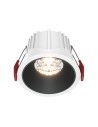 Maytoni Alfa LED Podtynkowa LED 15W 1050lm 3000K Biały, Czarny DL043-01-15W3K-D-RD-WB