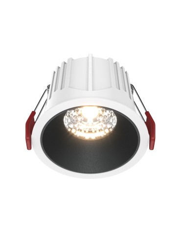 Maytoni Alfa LED Flush Mount LED 15W 1050lm 3000K White, Black DL043-01-15W3K-RD-WB