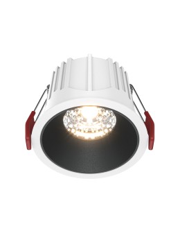 Maytoni Alfa LED Podtynkowa LED 15W 1050lm 3000K Biały, Czarny DL043-01-15W3K-RD-WB