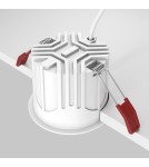 LED flush-mounted lamps - Maytoni Alfa LED Flush Mount LED 15W 1050lm 3000K White, Black DL043-01-15W3K-RD-WB - product 4