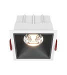 LED flush-mounted lamps - Maytoni Alfa LED Flush Mount LED 15W 1050lm 3000K White, Black DL043-01-15W3K-SQ-WB - product 1