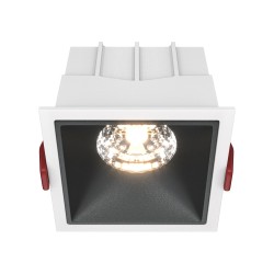 Maytoni Alfa LED Podtynkowa LED 15W 1050lm 3000K Biały, Czarny DL043-01-15W3K-SQ-WB