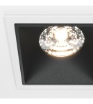 LED flush-mounted lamps - Maytoni Alfa LED Flush Mount LED 15W 1050lm 3000K White, Black DL043-01-15W3K-SQ-WB - product 2