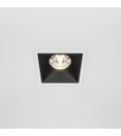 LED flush-mounted lamps - Maytoni Alfa LED Flush Mount LED 15W 1050lm 3000K White, Black DL043-01-15W3K-SQ-WB - product 3