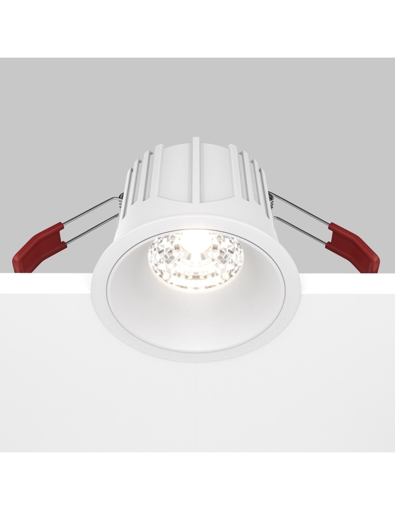LED flush-mounted lamps - Maytoni Alfa LED Flush Mount LED 15W 1250lm 4000K White DL043-01-15W4K-D-RD-W - product kolory-swiatla.pl 5