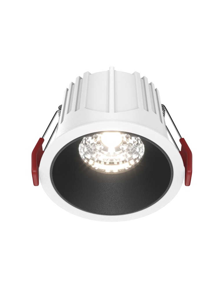 LED flush-mounted lamps - Maytoni Alfa LED Flush Mount LED 15W 1150lm 4000K White, Black DL043-01-15W4K-D-RD-WB - product kolory-swiatla.pl 1