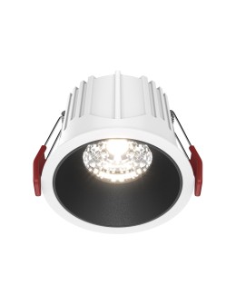 Maytoni Alfa LED Flush Mount LED 15W 1150lm 4000K White, Black DL043-01-15W4K-D-RD-WB