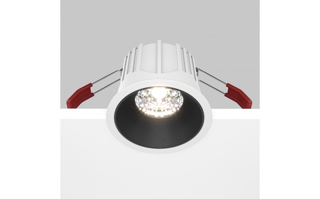 Maytoni Alfa LED Podtynkowa LED 15W 1150lm 4000K Biały, Czarny DL043-01-15W4K-D-RD-WB