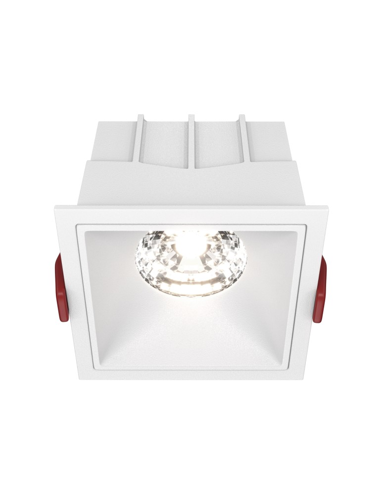 LED flush-mounted lamps - Maytoni Alfa LED Flush Mount LED 15W 1250lm 4000K White DL043-01-15W4K-D-SQ-W - product kolory-swiatla.pl 1