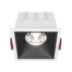 Maytoni Alfa LED Podtynkowa LED 15W 1150lm 4000K Biały, Czarny DL043-01-15W4K-D-SQ-WB