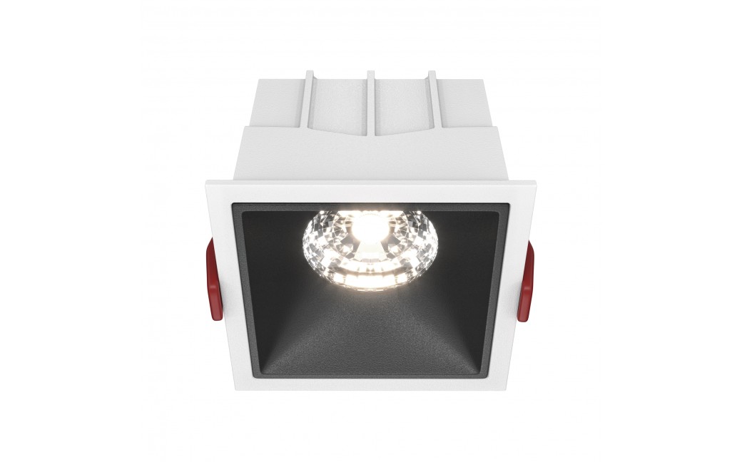 Maytoni Alfa LED Podtynkowa LED 15W 1150lm 4000K Biały, Czarny DL043-01-15W4K-D-SQ-WB