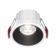 Maytoni Alfa LED Podtynkowa LED 15W 1150lm 4000K Biały, Czarny DL043-01-15W4K-RD-WB