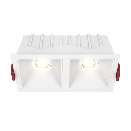 Maytoni Alfa LED Podtynkowa LED 20W 1000lm 3000K Biały DL043-02-10W3K-D-SQ-W