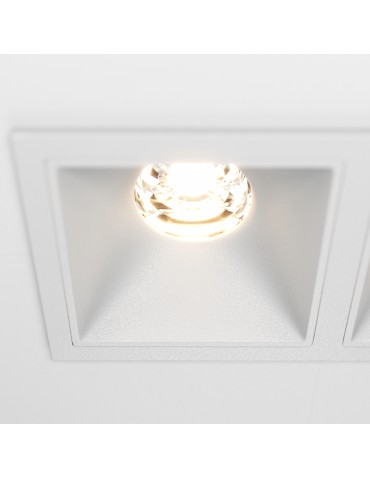 Maytoni Alfa LED Flush Mount 20W 1000lm 3000K White DL043-02-10W3K-D-SQ-W - product 2