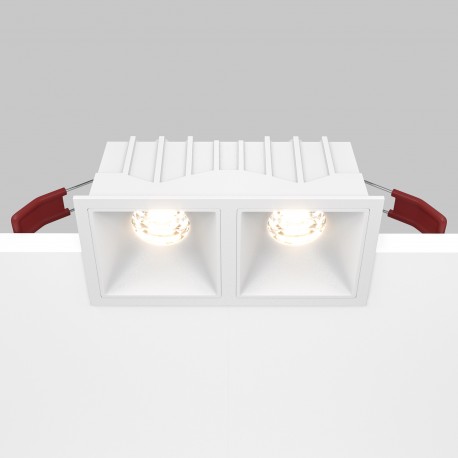 Maytoni Alfa LED Podtynkowa LED 20W 1000lm 3000K Biały DL043-02-10W3K-D-SQ-W