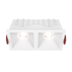 Maytoni Alfa LED Podtynkowa LED 20W 1100lm 4000K Biały DL043-02-10W4K-D-SQ-W