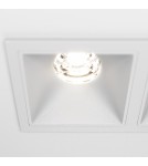 LED flush-mounted lamps - Maytoni Alfa LED Flush Mount 20W 1100lm 4000K White DL043-02-10W4K-D-SQ-W - product 2
