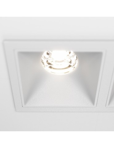 Maytoni Alfa LED Flush Mount 20W 1100lm 4000K White DL043-02-10W4K-D-SQ-W - product 2