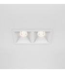 LED flush-mounted lamps - Maytoni Alfa LED Flush Mount 20W 1100lm 4000K White DL043-02-10W4K-D-SQ-W - product 3