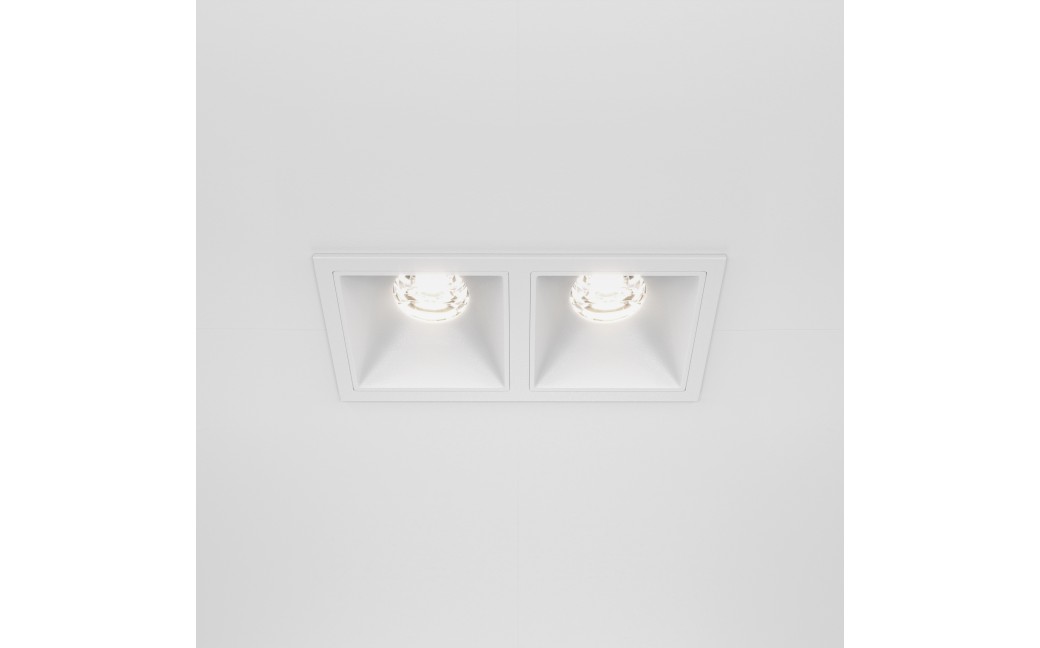 Maytoni Alfa LED Podtynkowa LED 20W 1100lm 4000K Biały DL043-02-10W4K-D-SQ-W