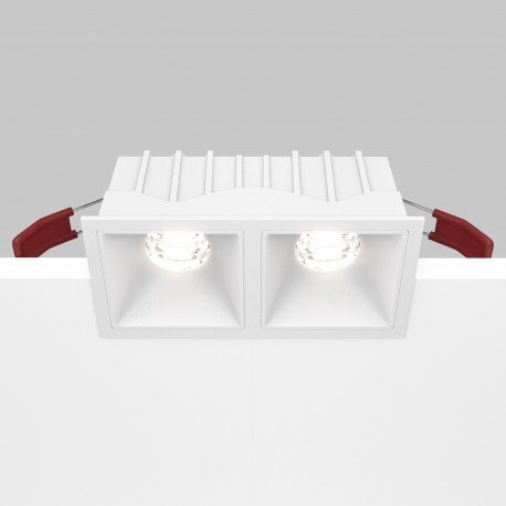 Maytoni Alfa LED Podtynkowa LED 20W 1100lm 4000K Biały DL043-02-10W4K-D-SQ-W