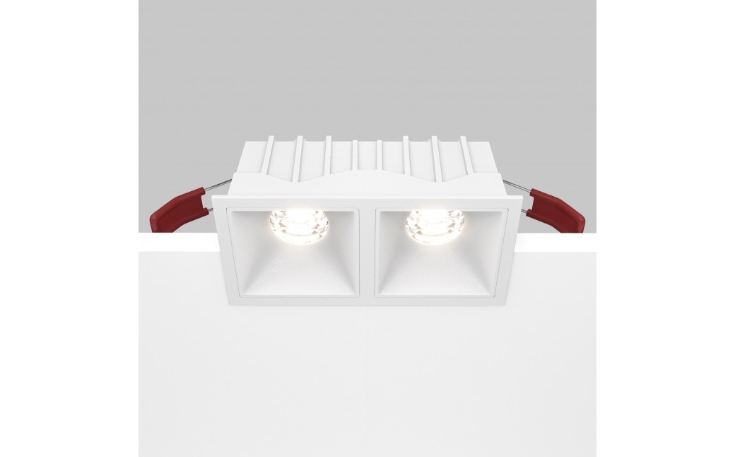 Maytoni Alfa LED Podtynkowa LED 20W 1100lm 4000K Biały DL043-02-10W4K-D-SQ-W