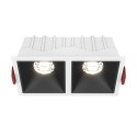 Maytoni Alfa LED Podtynkowa LED 20W 1000lm 4000K Biały, Czarny DL043-02-10W4K-D-SQ-WB