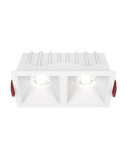 Maytoni Alfa LED Flush Mount 20W 1100lm 4000K White DL043-02-10W4K-SQ-W