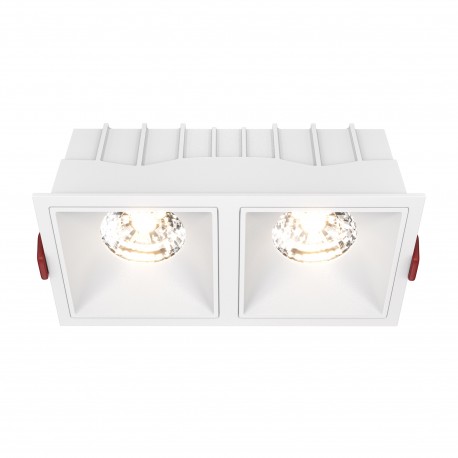 Maytoni Alfa LED Podtynkowa LED 30W 2250lm 3000K Biały DL043-02-15W3K-D-SQ-W