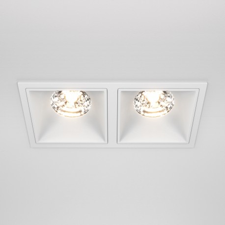 Maytoni Alfa LED Podtynkowa LED 30W 2250lm 3000K Biały DL043-02-15W3K-D-SQ-W