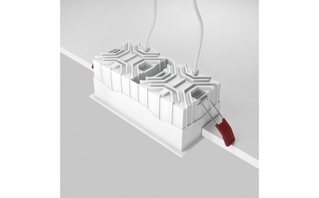 Maytoni Alfa LED Podtynkowa LED 30W 2250lm 3000K Biały DL043-02-15W3K-D-SQ-W