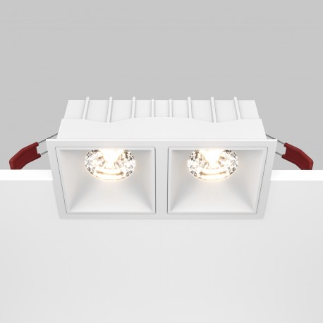 Maytoni Alfa LED Podtynkowa LED 30W 2250lm 3000K Biały DL043-02-15W3K-D-SQ-W