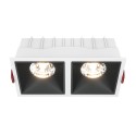 Maytoni Alfa LED Podtynkowa LED 30W 2100lm 3000K Biały, Czarny DL043-02-15W3K-D-SQ-WB