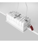 LED flush-mounted lamps - Maytoni Alfa LED Flush Mount 30W 2100lm 3000K White, Black DL043-02-15W3K-D-SQ-WB - product 4