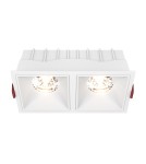 LED flush-mounted lamps - Maytoni Alfa LED Flush Mount 30W 2250lm 3000K White DL043-02-15W3K-SQ-W - product 1