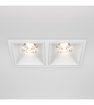 LED flush-mounted lamps - Maytoni Alfa LED Flush Mount 30W 2250lm 3000K White DL043-02-15W3K-SQ-W - product 3