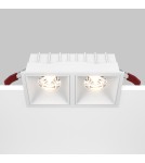 LED flush-mounted lamps - Maytoni Alfa LED Flush Mount 30W 2250lm 3000K White DL043-02-15W3K-SQ-W - product 5
