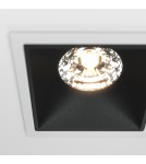 LED flush-mounted lamps - Maytoni Alfa LED Flush Mount 30W 2100lm 3000K White, Black DL043-02-15W3K-SQ-WB - product 2