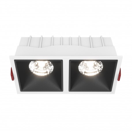 Maytoni Alfa LED Podtynkowa LED 30W 2350lm 4000K Biały, Czarny DL043-02-15W4K-D-SQ-WB