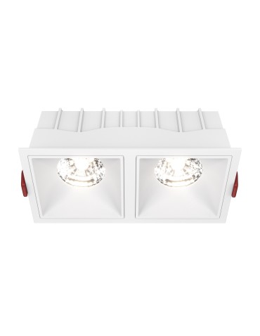 Maytoni Alfa LED Flush Mount 30W 2500lm 4000K White DL043-02-15W4K-SQ-W
