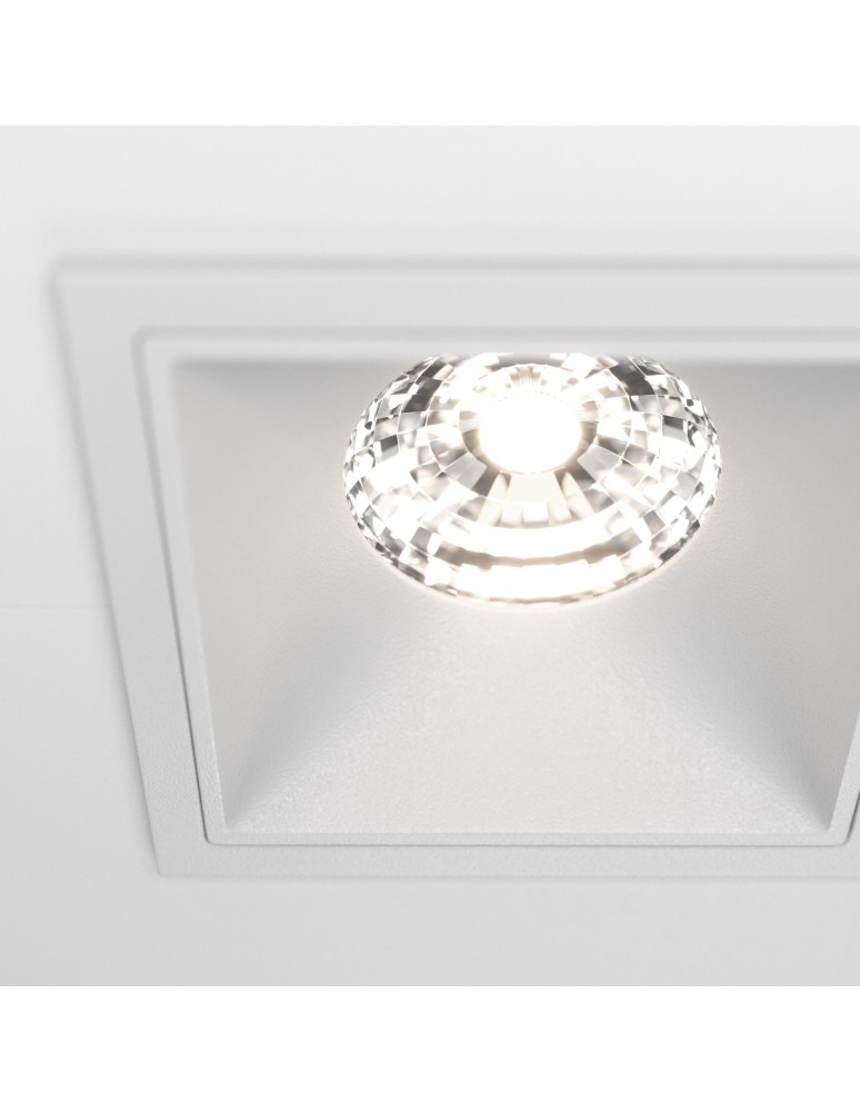 LED flush-mounted lamps - Maytoni Alfa LED Flush Mount 30W 2500lm 4000K White DL043-02-15W4K-SQ-W - product kolory-swiatla.pl 2