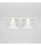 LED flush-mounted lamps - Maytoni Alfa LED Flush Mount 30W 2500lm 4000K White DL043-02-15W4K-SQ-W - product 3