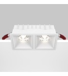 LED flush-mounted lamps - Maytoni Alfa LED Flush Mount 30W 2500lm 4000K White DL043-02-15W4K-SQ-W - product 5