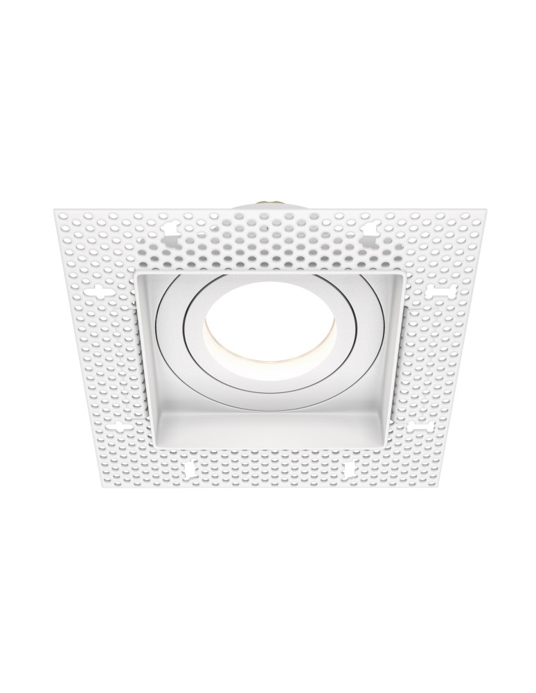 Frameless flush-mounted lamps - trimless - Maytoni Atom Flush Mounted Frameless 1xGU10 50W White DL003-01-W - product kolory-swiatla.pl 1
