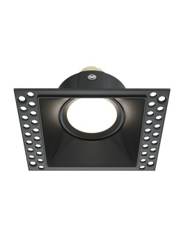 Maytoni Dot Podtynkowa Bezramkowa do Szpachlowania 1xGU10 50W Black DL042-01-SQ-B